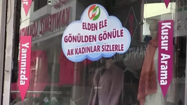 AK Parti Osmancık Kadın Kolları, ihtiyaç sahiplerinin ücretsiz yararlanacağı 'giyim mağazası' açtı