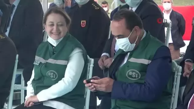 Ankara'nın 2050 yılına kadar içme suyu ihtiyacını karşılayacak Gerede Sistemi açıldı