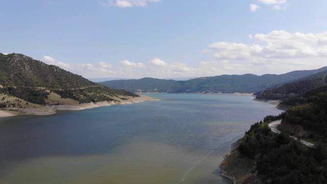 Bir zamanlar balık tutulan Altınkaya Barajı tarım arazisine dönüştü