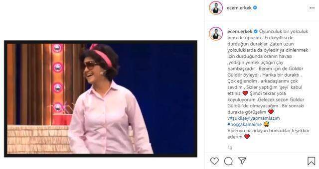 Ecem Erkek Güldür Güldür Show'dan çıktı mı, neden ayrıldı? Ecem Erkek tekrar geri gelecek mi? Ecem Erkek kimdir, kaç yaşında?