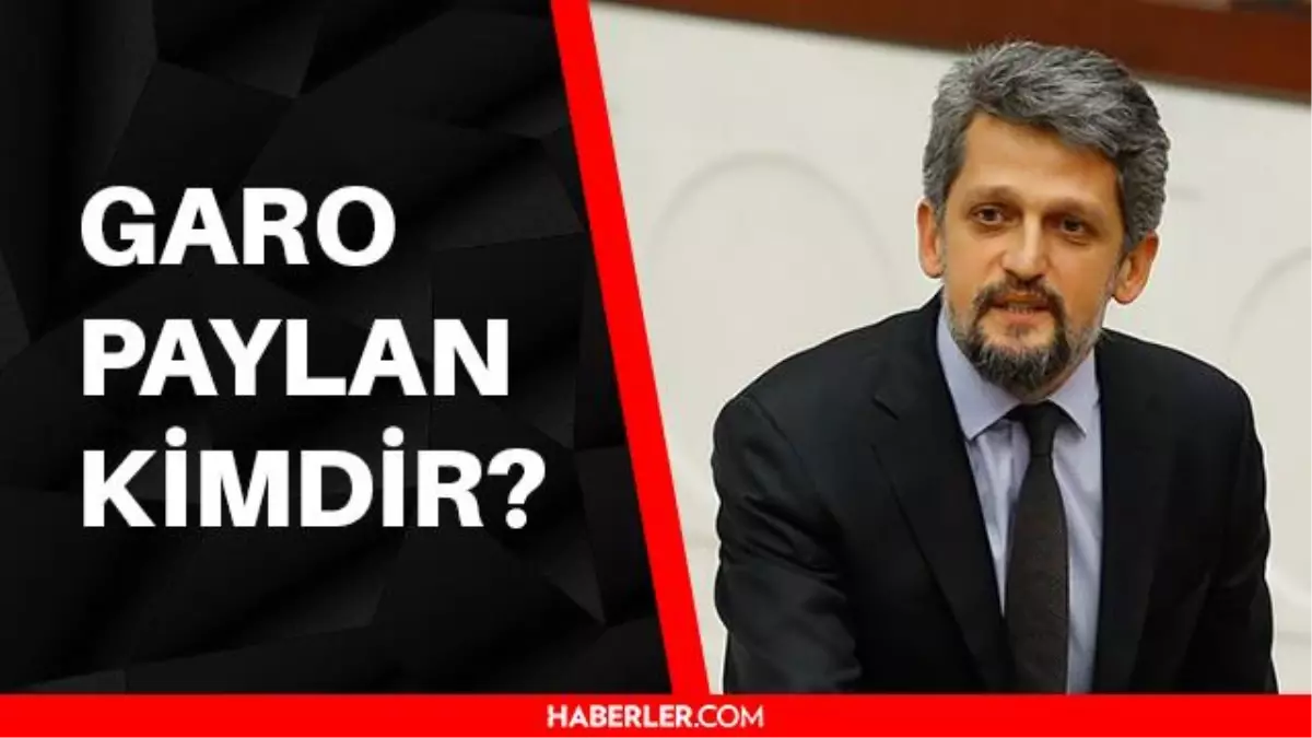 Garo Paylan kimdir? Garo Paylan kaç yaşında, aslen nerelidir?