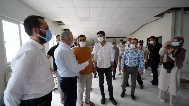 Isparta'da AK Parti teşkilatları belediye yatırımlarını inceledi