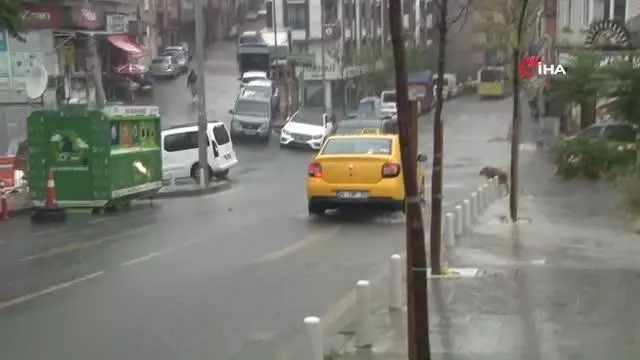 İstanbul'da yağmur etkili olmaya başladı