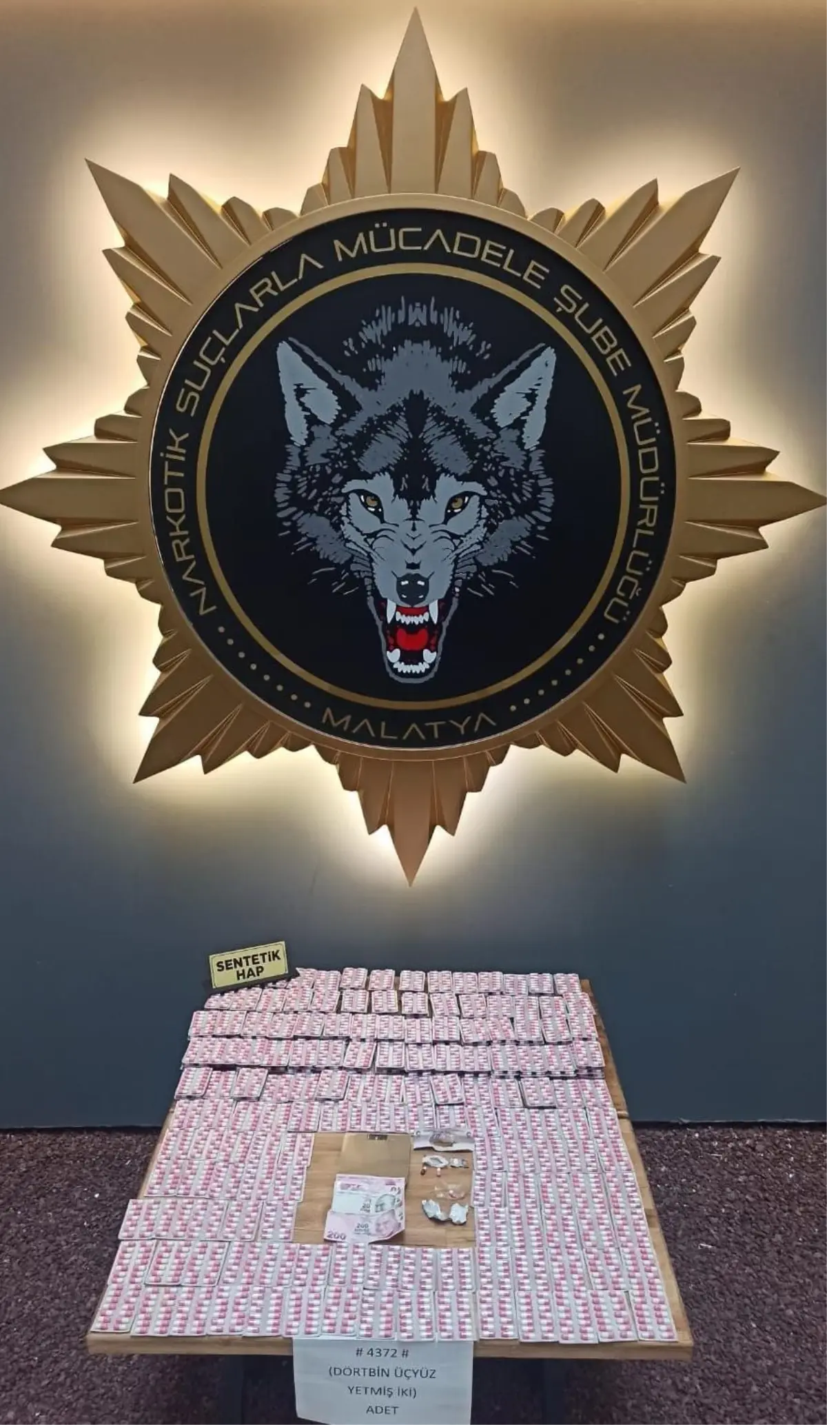 Malatya'da uyuşturucu operasyonunda yakalanan zanlı tutuklandı