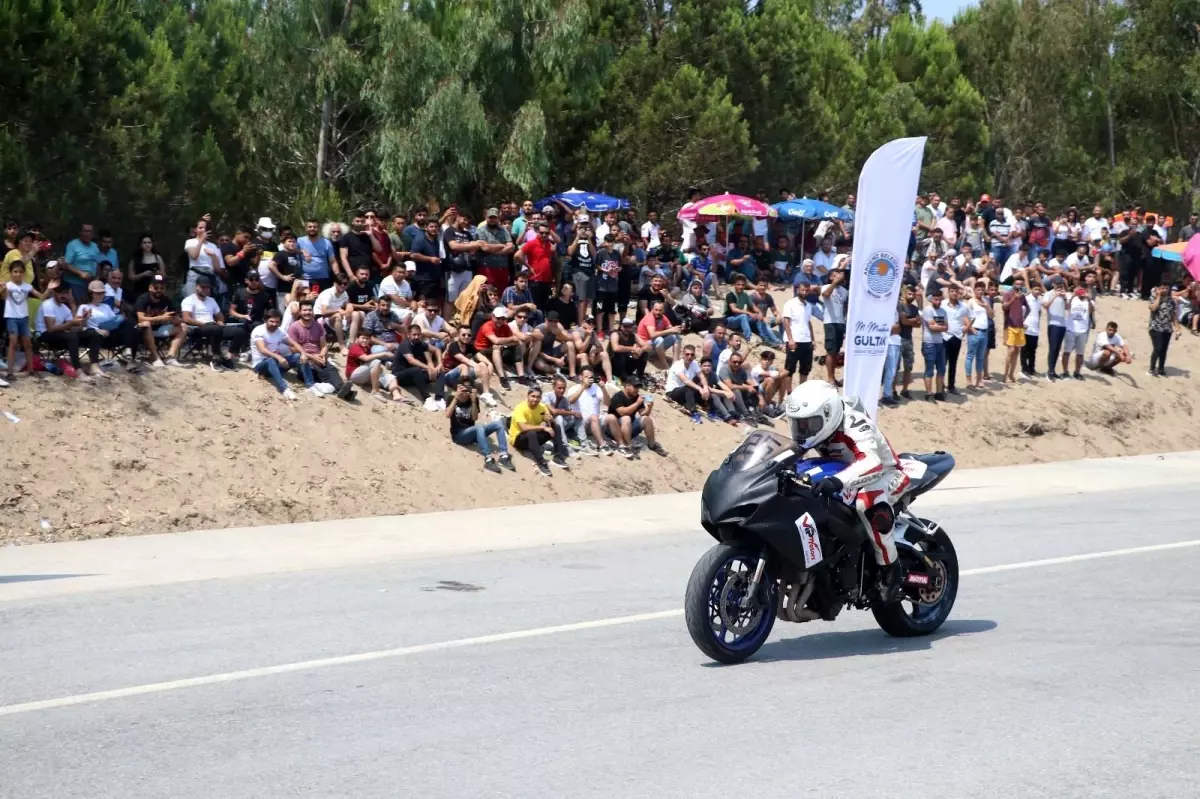 Motodrag yarışları nefes kesti