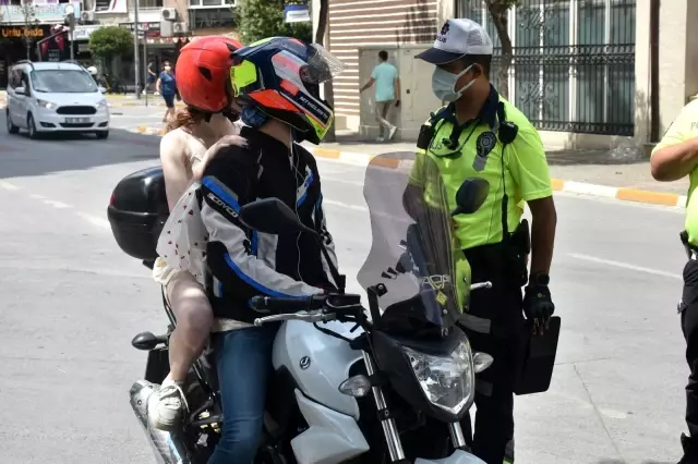 Balıkesir polisinden motosiklet denetimi