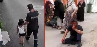Bursa'da 5 yaşındaki kız çocuğunu taciz eden sapık mahalleli tarafından tekme tokat dövüldü