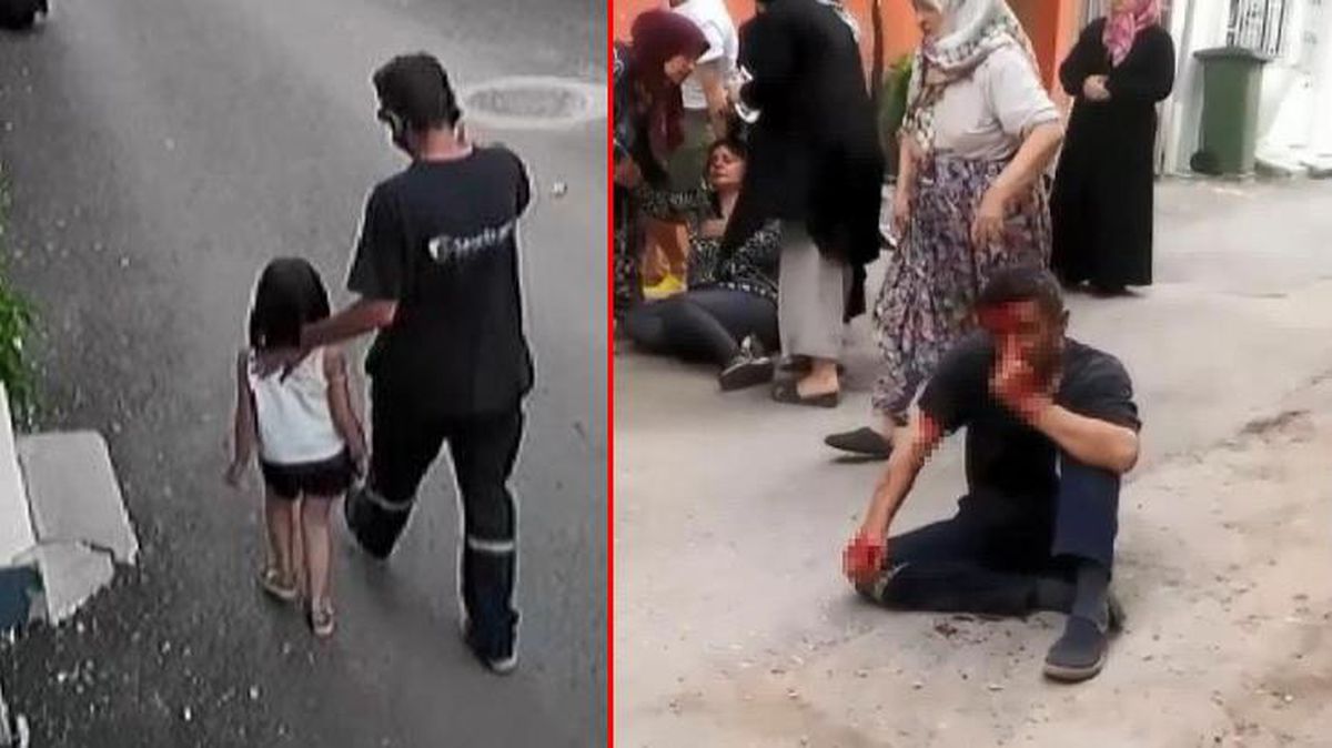 Bursa'da 5 yaşındaki kız çocuğunu taciz eden sapık mahalleli tarafından tekme tokat dövüldü