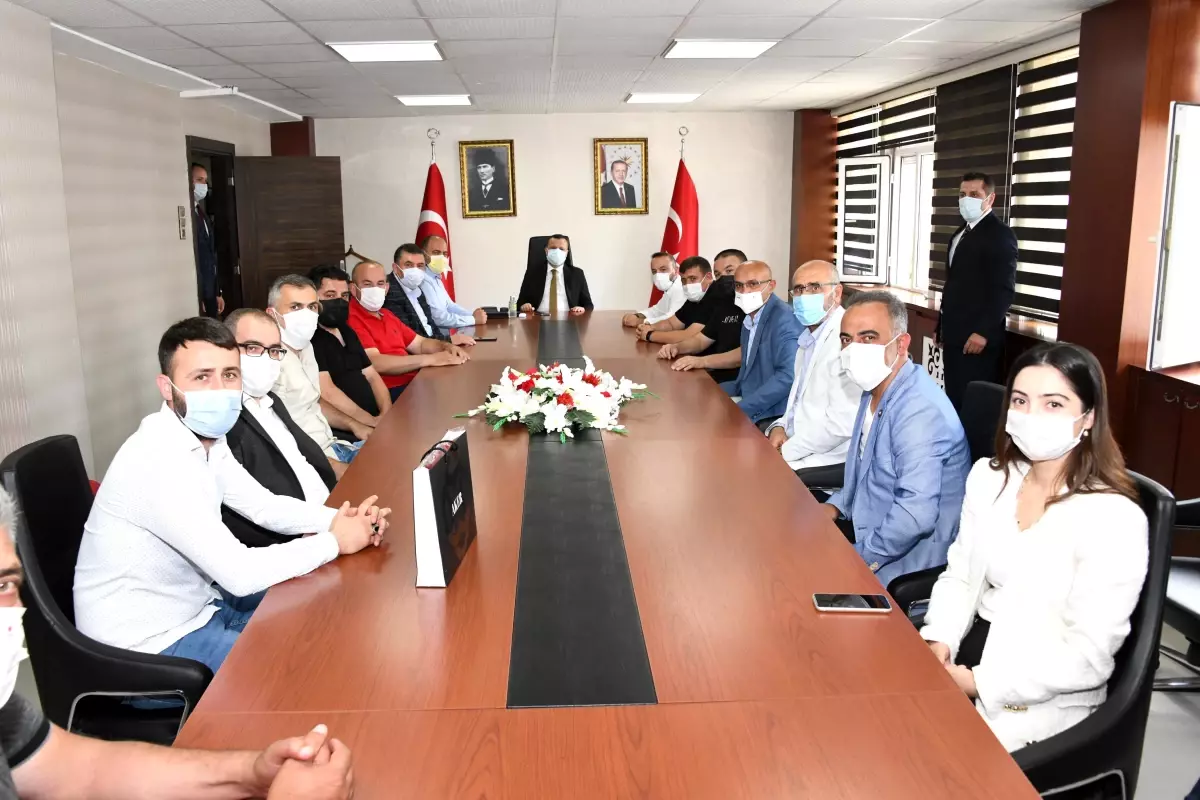 Gümüşhanespor Yönetiminden Valimize Ziyaret