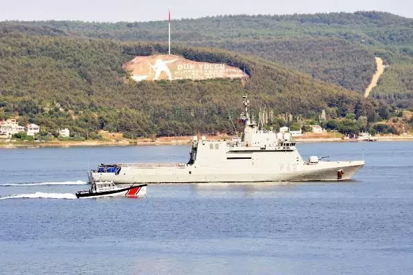 Son dakika... İSPANYA SAVAŞ GEMİSİ ÇANAKKALE BOĞAZI'NDAN GEÇTİ Son dakika... İSPANYA SAVAŞ GEMİSİ ÇANAKKALE BOĞAZI'NDAN GEÇTİ