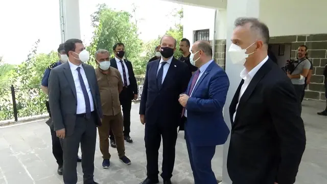 KKTC Cumhurbaşkanı Tatar, Diyarbakır'da Kıbrıs Gazileri ile bir araya geldi