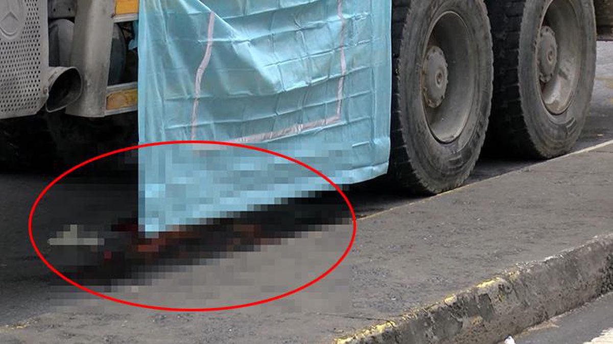 Küçükçekmece'de beton mikseri altında kalan kadının bacağı koptu