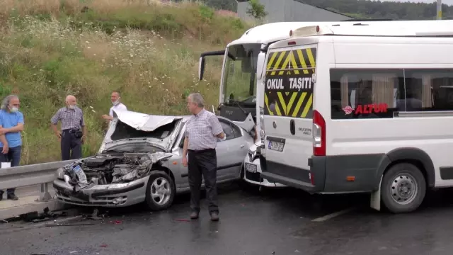 Son dakika haber! Maltepe'de 5 aracın karıştığı zincirleme trafik kazası: 2 yaralı