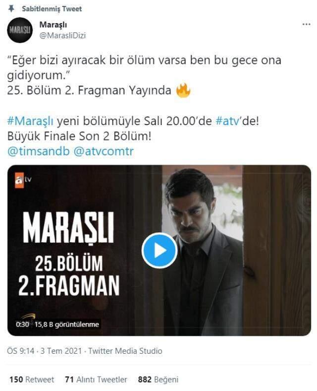 Maraşlı gün mü değiştirdi, yeni günü ne zaman, neden günü değişti? Maraşlı yeni bölüm Salı mı Pazartesi günleri mi yayınlanıyor?