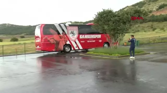 SPOR Samsunspor kamp için Kayseri Yüksek İrtifa Kamp Merkezi'nde