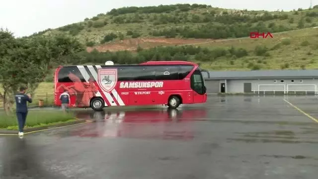 SPOR Samsunspor kamp için Kayseri Yüksek İrtifa Kamp Merkezi'nde