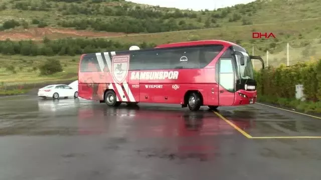 SPOR Samsunspor kamp için Kayseri Yüksek İrtifa Kamp Merkezi'nde