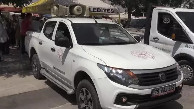 Vatandaşlar Türkçe ve Arapça anonslarla Kovid-19 aşısı olmaya davet ediliyor
