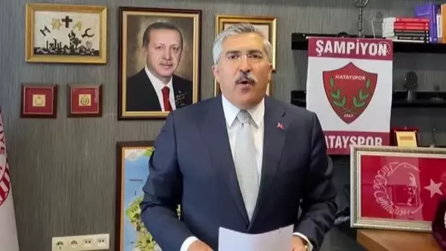 AK Parti Hatay Milletvekili Hüseyin Yayman'dan kentte yaşanan su sorunu ile ilgili açıklama