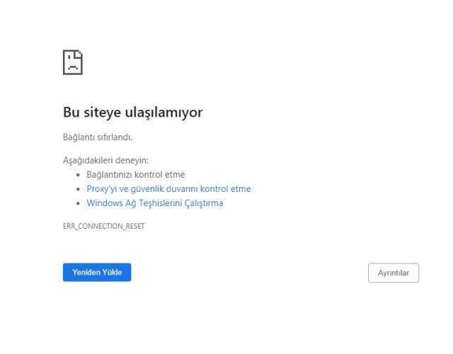 Akbank 'Bu siteye ulaşılamıyor' hatası nedir? ERR_CONNECTION_RESET hatası! Çözümü nasıl yapılır? Akbank hesaba giriş yapılamıyor çözümü!