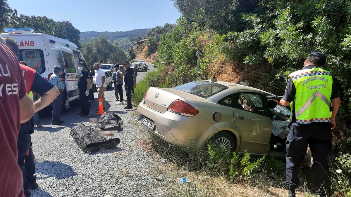 Aydın'da feci kaza: 2 ölü