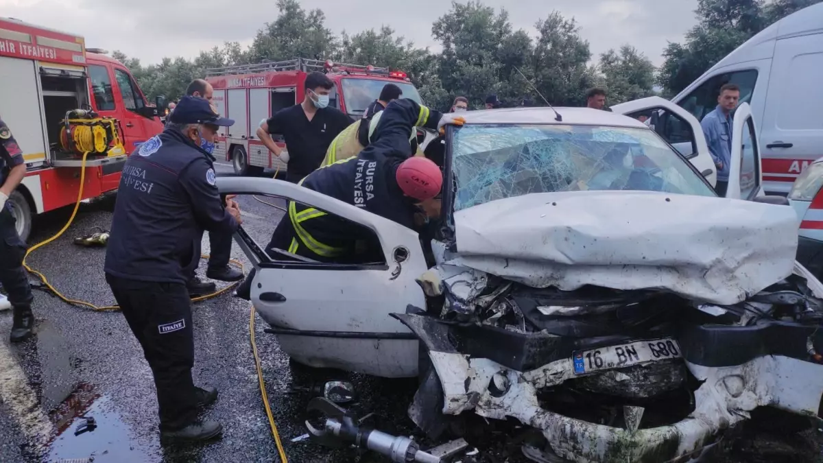 Bursa'daki trafik kazasında ölü sayısı 5'e yükseldi