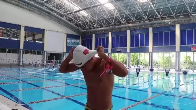 Çocukken abisinin madalyalarına hırslanan milli yüzücü, olimpiyatlarda kulaç atacak