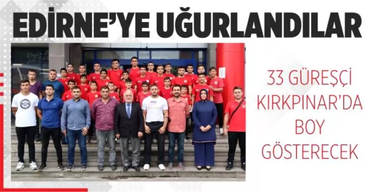 EDİRNE'YE DUALARLA UĞURLANDILAR