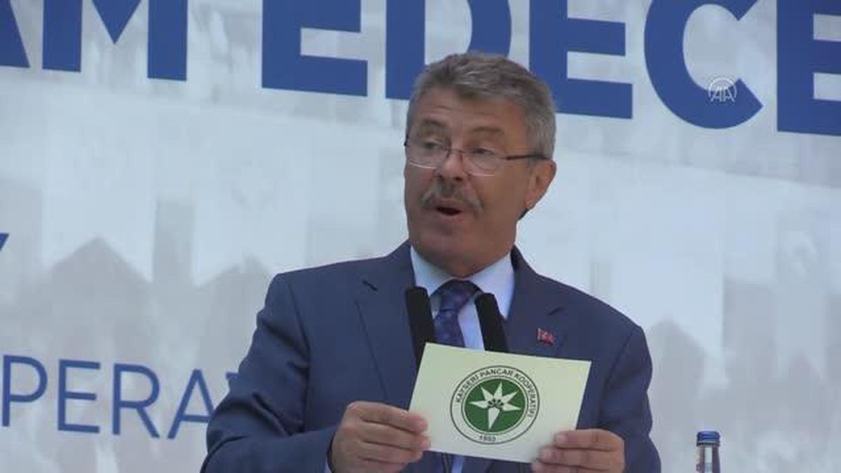 Kayseri Pancar Ekicileri Kooperatifi'nin 68. Olağan Genel Kurulu başladı