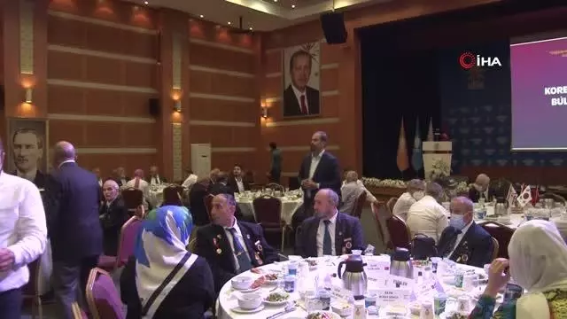 Kore ve Kıbrıs Gazileri AK Parti İl Başkanlığı'nda buluştu