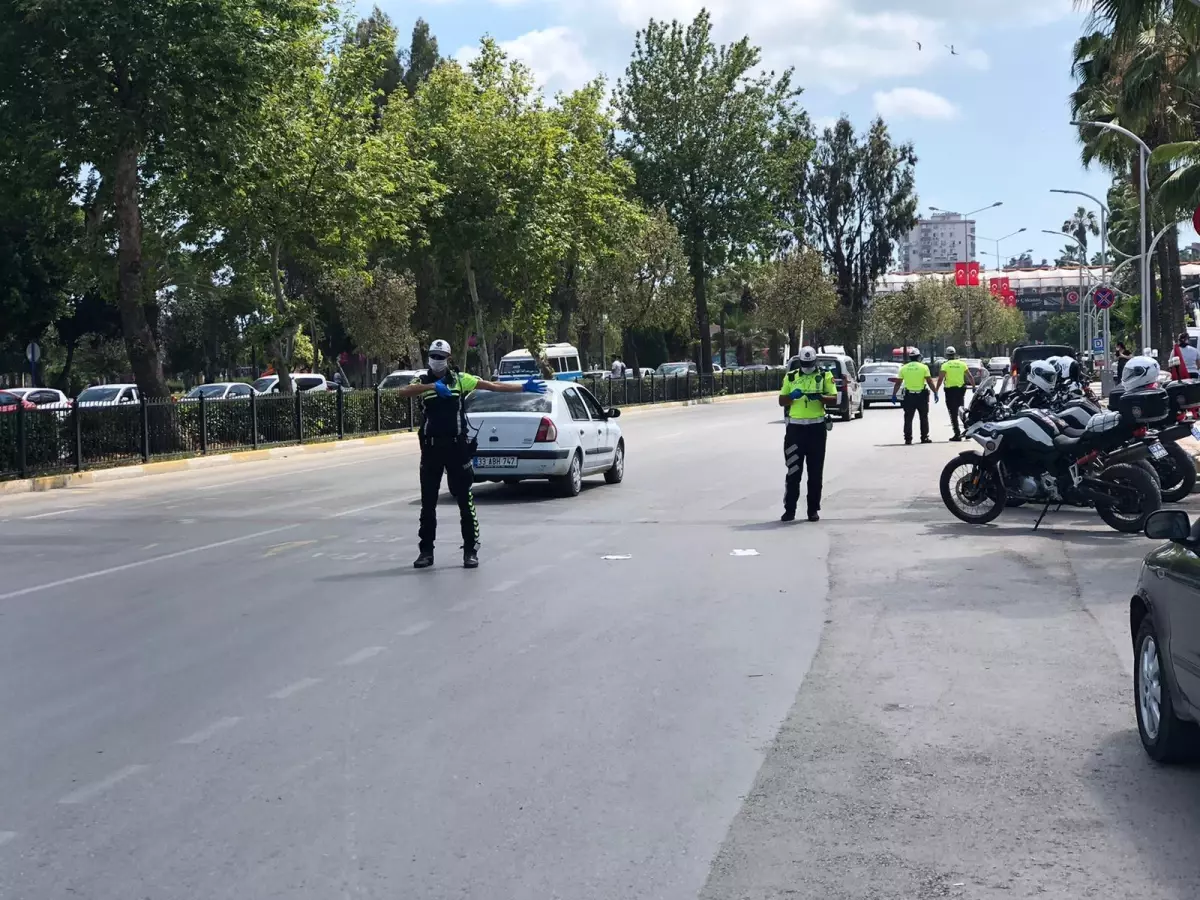 Mersin'de trafik denetimleri yapıldı