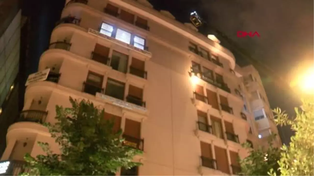 Nişantaşı'nda yangın paniği