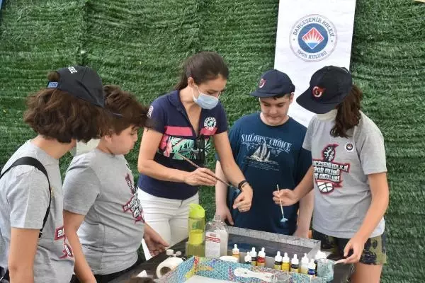 İSTANBUL-ÖĞRENCİLER EGEKAMP'TA BİR ARAYA GELDİ