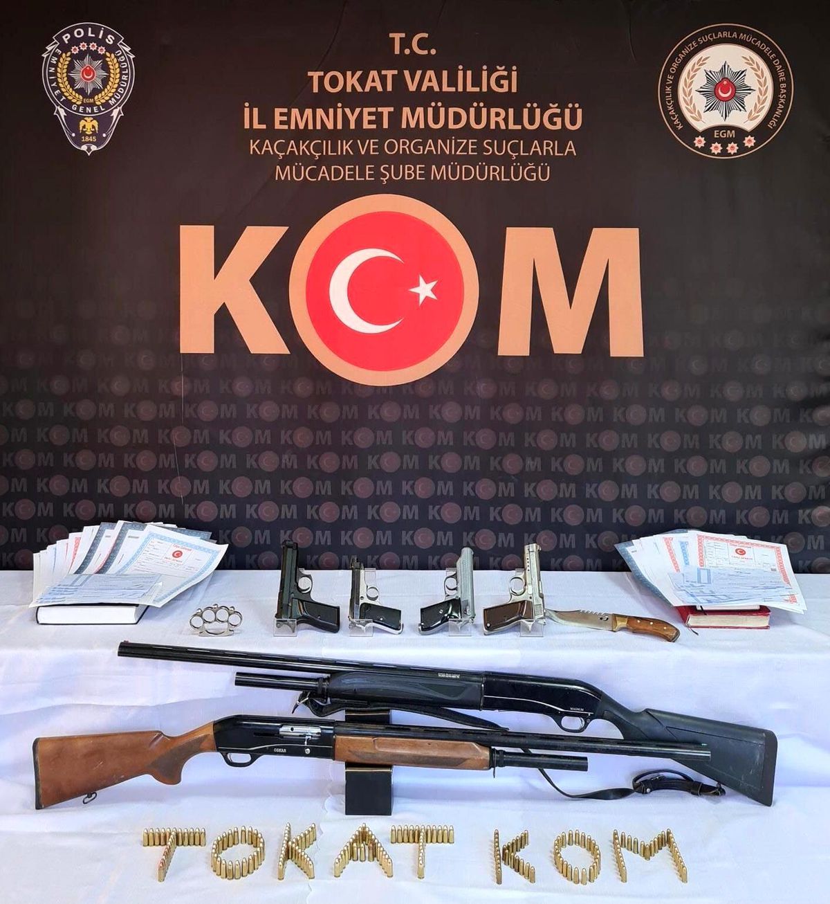 Tokat'ta tefecilik operasyonunda 5 şüpheli tutuklandı