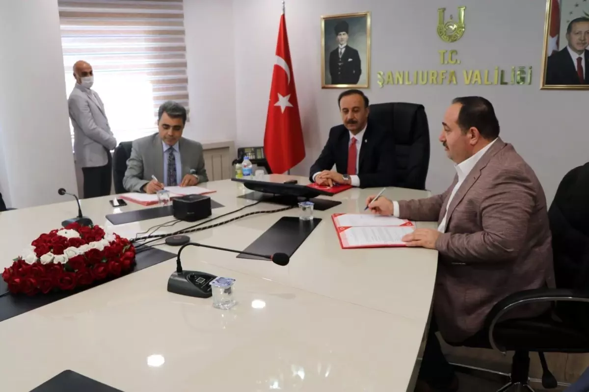 Viranşehir'de fabrika kurulması için protokol imzalandı
