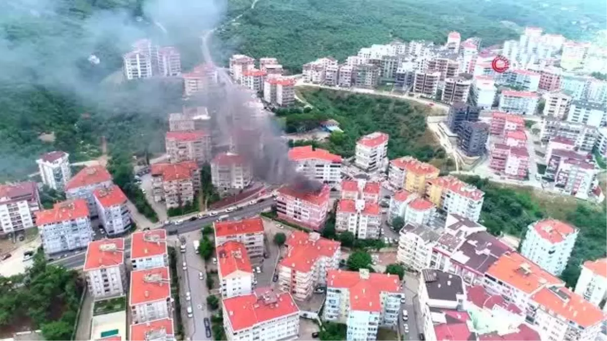 Bursa'da korkutan yangın