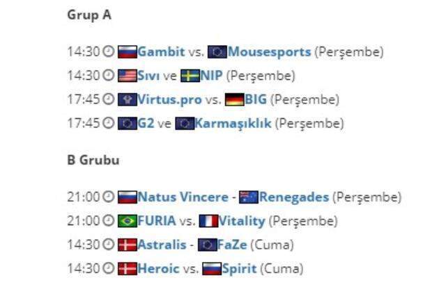 CS:GO IEM Köln turnuvasında maçlar başladı! XANTARES'li BIG bugün ilk maçına çıkacak!