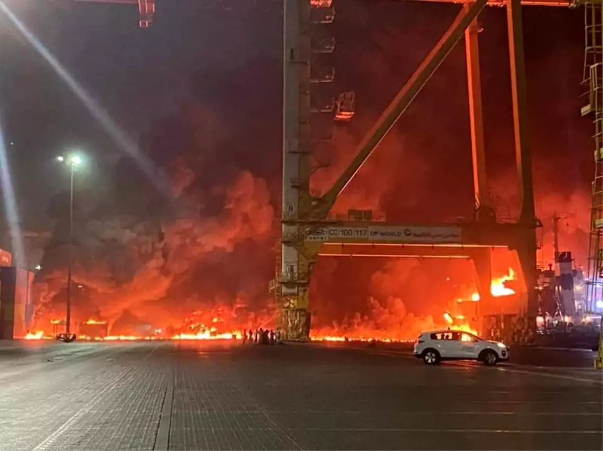 Dubai'de büyük patlama