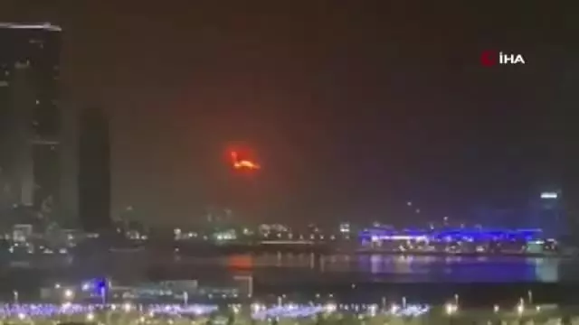 Dubai'de büyük patlama