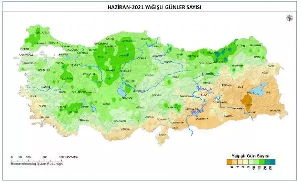 Haziranda yağışlar yüzde 20 arttı, Doğu ve Güneydoğu'da tehlike sürüyor Haziranda yağışlar yüzde 20 arttı, Doğu ve Güneydoğu'da tehlike sürüyor