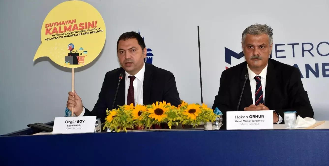 Metro istasyonlarında ticari alanlar ihaleye açıldı
