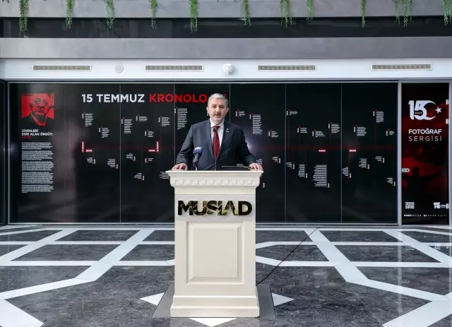 MÜSİAD'da 15 Temmuz Fotoğraf Sergisi açıldı