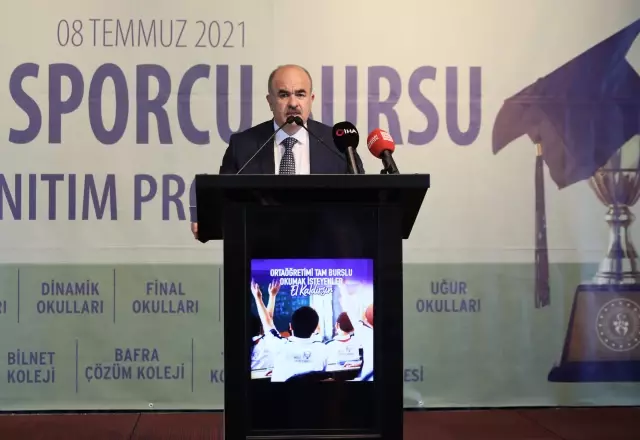 Samsun'da Milli sporcu bursu projesiyle 114 sporcu, özel okula yerleştirildi