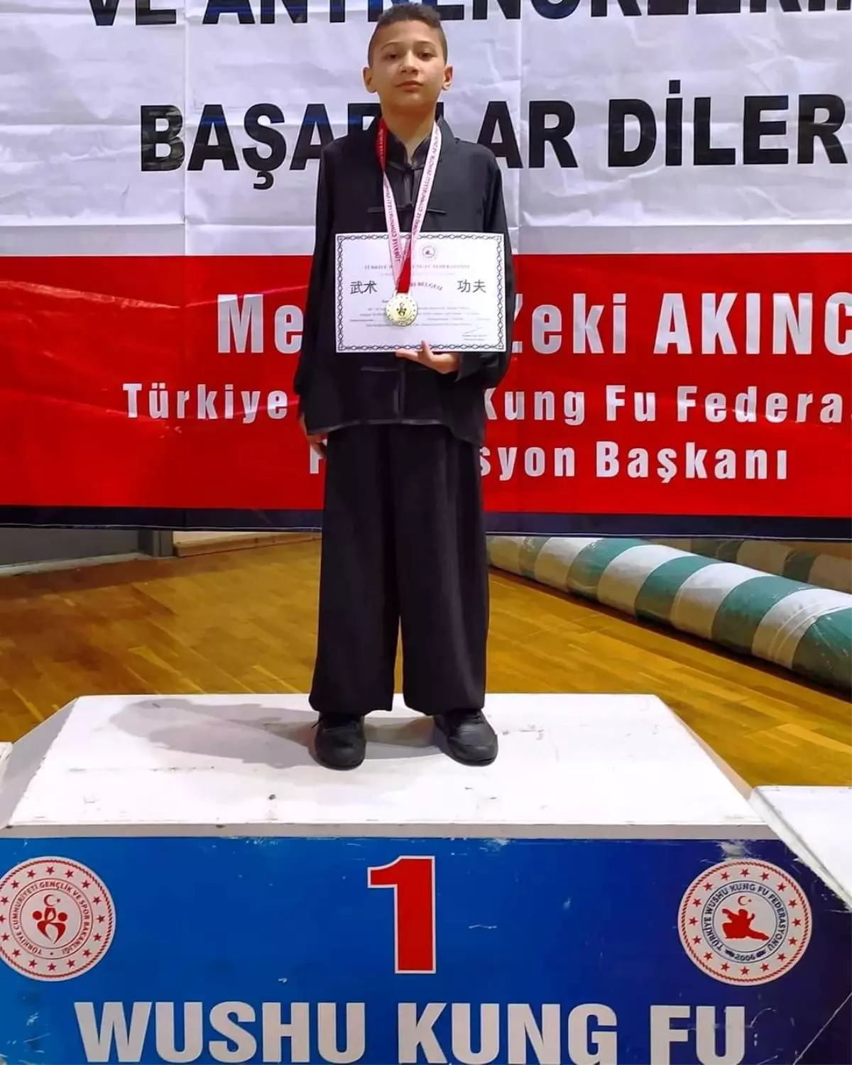 Yunusemreli wushucular Türkiye şampiyonu oldu