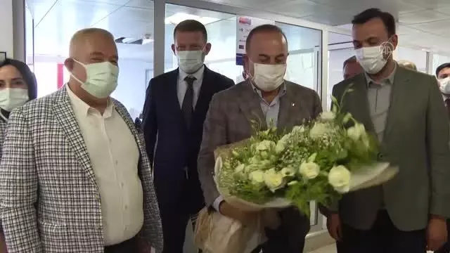 Son dakika haberleri... Dışişleri Bakanı Mevlüt Çavuşoğlu, ALTSO WEB TV'yi ziyaret etti
