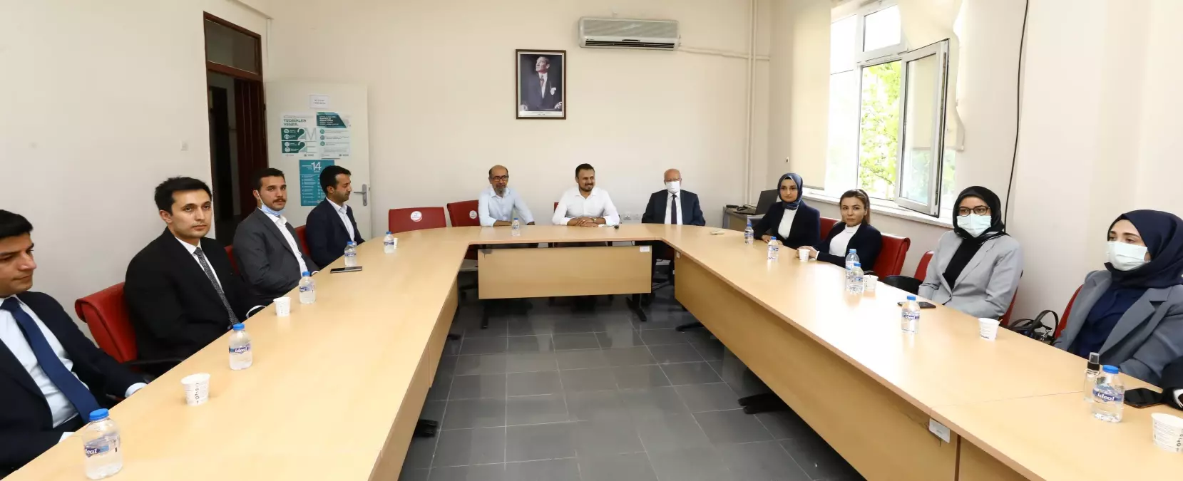 GAÜN'deki iletişimcilerden hakim ve savcı adaylarına 'iletişim ve protokol' eğitimi