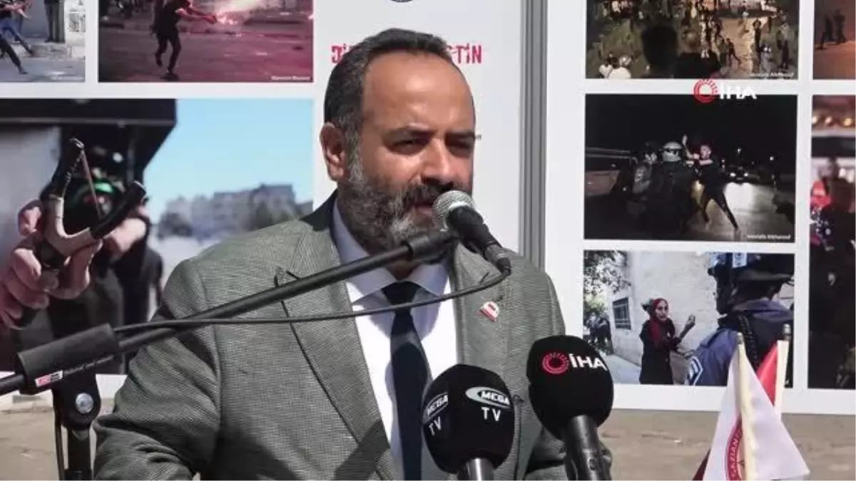 Gaziantep'te, 'Direnen Filistin' fotoğraf sergisi açıldı