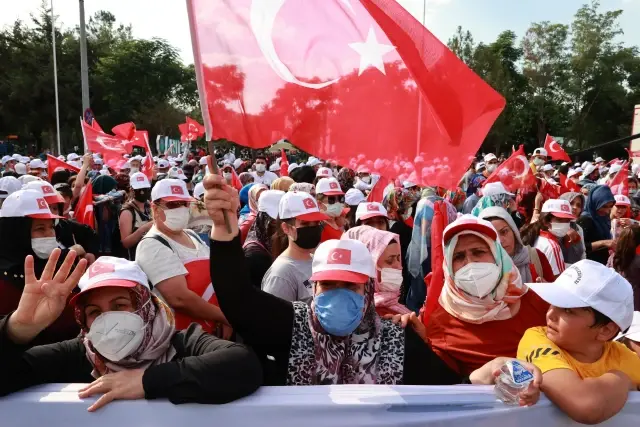 Cumhurbaşkanı Erdoğan, Diyarbakır'da yapımı tamamlanan projelerin toplu açılış töreninde konuştu: (3)
