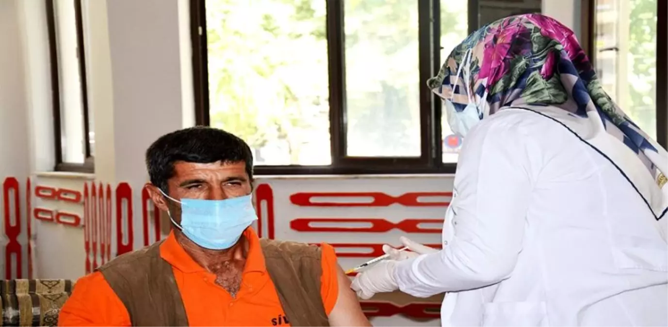 SİVEREK BELEDİYESİNDEN AŞILAMA KAMPANYASINA DESTEK