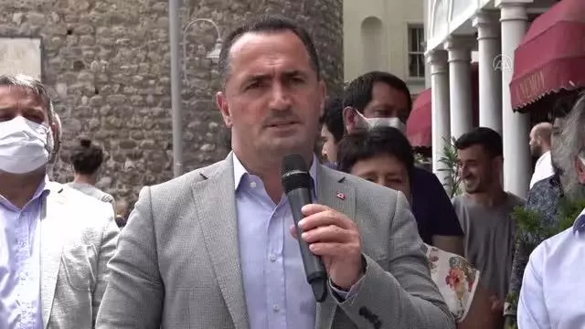 Son dakika: Tarihi Galata Kulesi'ne çıkan Büyük Hendek Caddesi'nin bir bölümü yayalaştırıldı